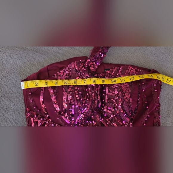 KENNY ABIM One-Shoulder Gown - Picture 8 of 8